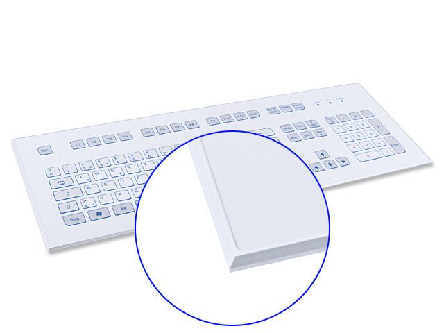 Details to foil covered keyboard, sketch